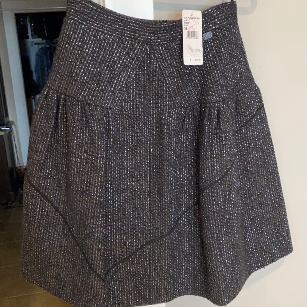 NWT Chanel black skirt
